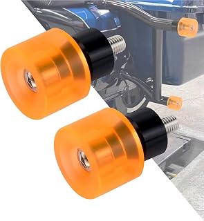 Crash Bar Slider Ends Frame Sliders Fit for Harley M12 Screw
