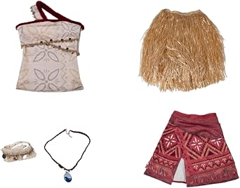 CosFantasy Womens Cosplay Costume Hawaiian Hula Skirt Sets Halloween XL