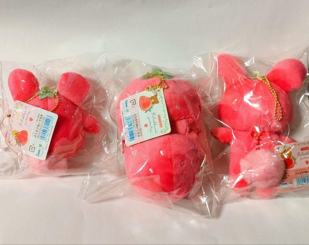 ストロベリーパーティーテーマ ぶらさげぬいぐるみ 「リラックマ