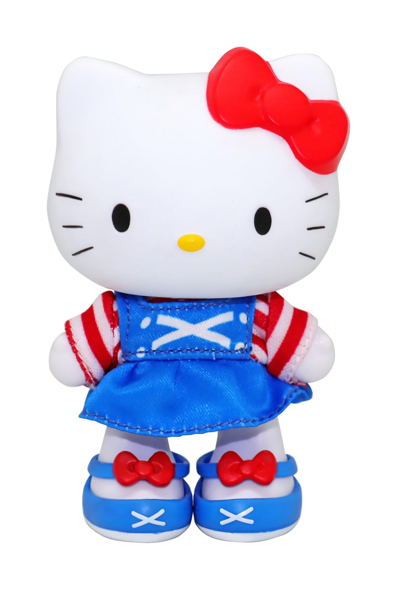 HelloKitty Hello Kitty Doll Classic 4-Inches, Hello Kitty - Collectable Figure - Gift Idea - Official Merchandise - Toys for Kids & Adults - Cartoons Fans - Model Figure for Collectors and Display