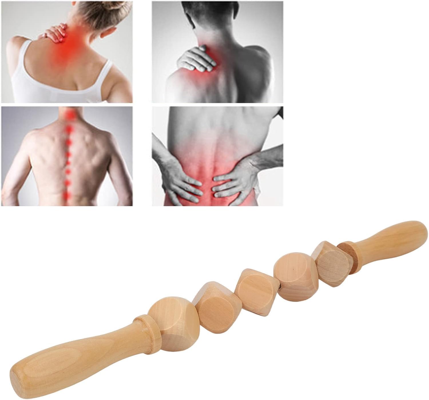 YOPPLE GUA SHA 4 Ball Wood Therapy Lymphatic Drainage Massage, Cellulite Massage Tool, Wooden Massage Roller and Massage Ball, Body Sculping and Wood Rollers for Recovery of Body Sculping and Muscle YOPPLE GUA SHA 4 Ball Wood Therapy Lymphatic Drainage Massage, Cellulite Massage Tool, Wooden Massage Roller and Massage Ball, Body Sculping and Wood Rollers for Recovery of Body Sculping and Muscle