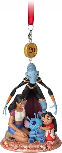 Disney Lilo & Stitch Legacy Sketchbook Ornamento  20 aniversario  lanzamiento limitado