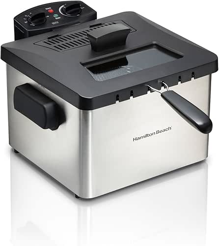 Hamilton Beach® Professional-Style 5 Litre Deep Fryer with Timer, Stainless