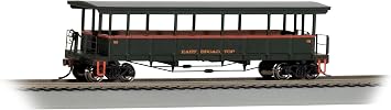 Bachmann Trains - Open Sided Excursion Car - East Broad TOP #168 - HO Scale