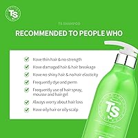 Vista 5 de Natural Premium TS Shampoo (16.9 fl oz 16.9 fl oz) Champú anti-caída de cabello Champú para adelgazamiento del cabello y pérdida de cabello