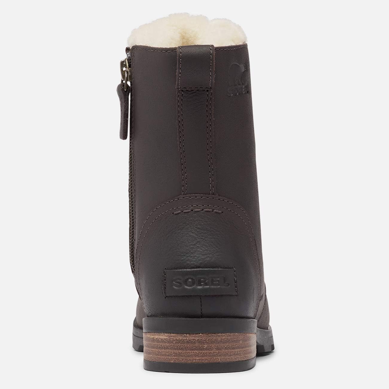 Womens Sorel Emelie Short Lace Cozy Winter Walking Snow Ankle Boots