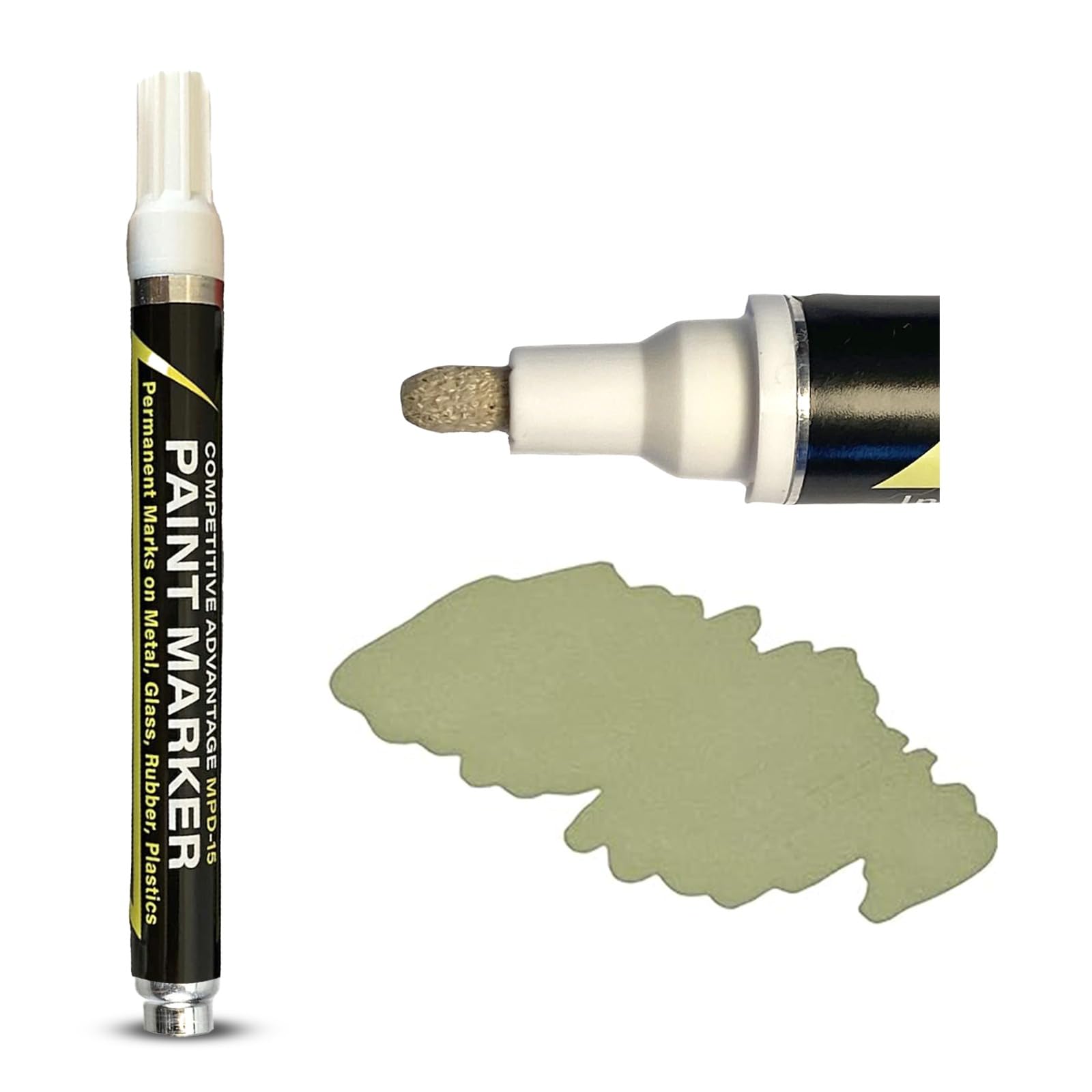 Lot De 10 Marqueurs Métalliques à Pointe Longue Durée Pour Un