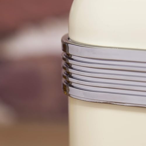 Miniatura 6 de Swan SWKA1020CN - Juego de 3 botes de almacenamiento de cocina, hierro, 1 litro, color crema