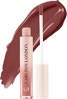 Carlton London Liquid Matte Chuffed Kiss Mocha Me Lipsticks |Enriched with Vitamin E, Avocado Oil | Matte Finish, Non-Sticky and Non-Drying | Upto 12 Hrs- 3ML (Nutella Kiss) Price in India