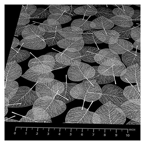 Película Decorativa para Ventanas BDF 4WHLV Hojas Blancas 121.92x213.36 cm miniatura 3