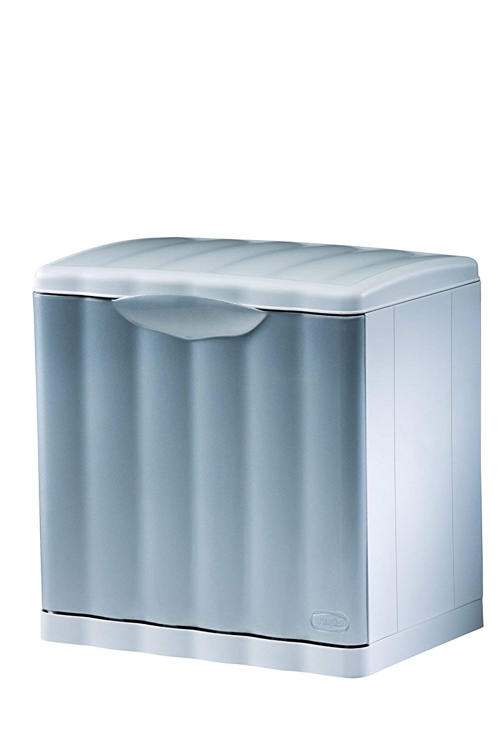Poubelle Eco System Stefanplast 40 Litres – Couleur Bleue – Pratique Et Robuste Pour La Maison