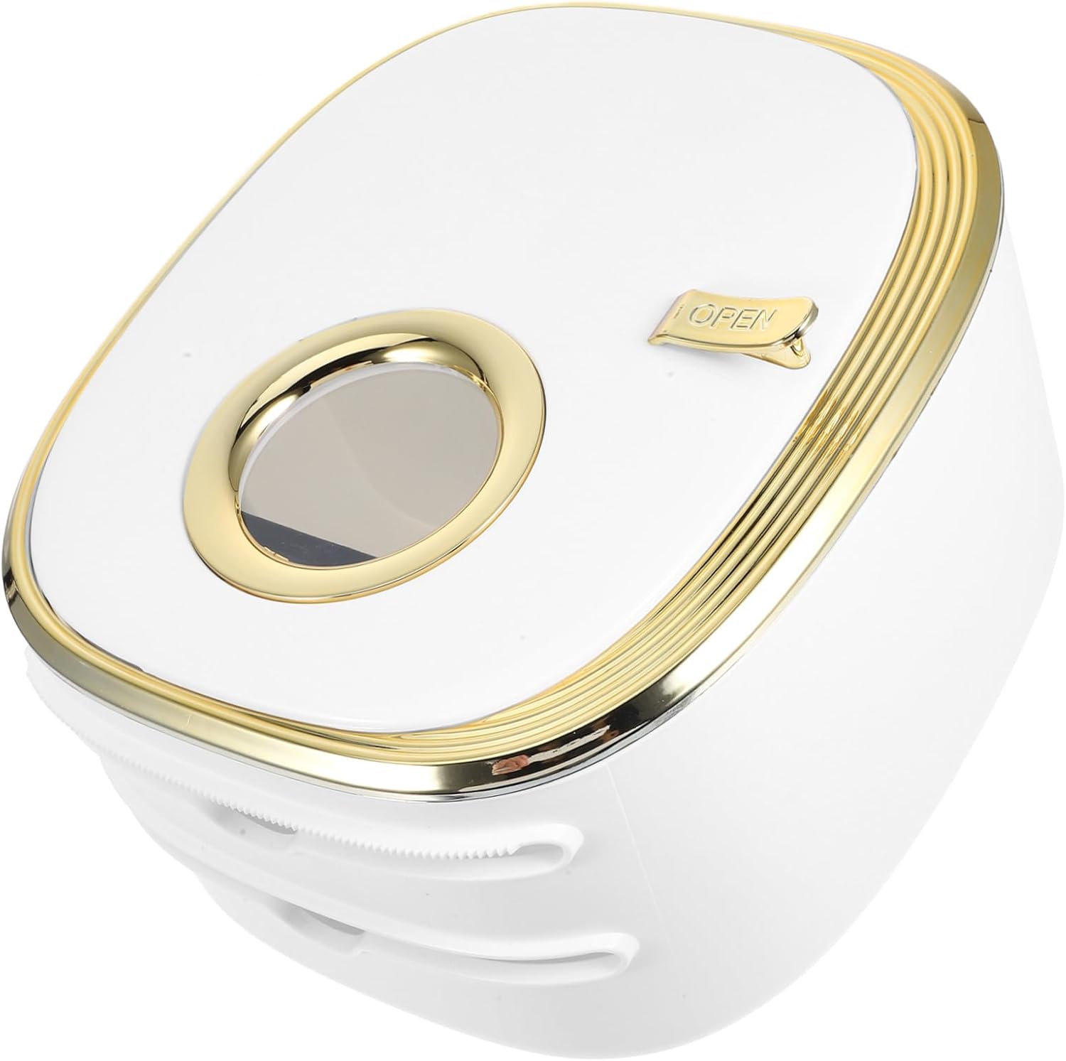 Homoyoyo Toilet Paper Holder Boxed Storage Tissue Organizer for Bathroom Use Easy Wall-Mounted Installation for Smooth Stylish and Design