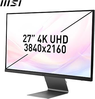 MSI Modern MD271UL, 27 Inch (68.58 cm), IPS Panel, 4K UHD 3840 x