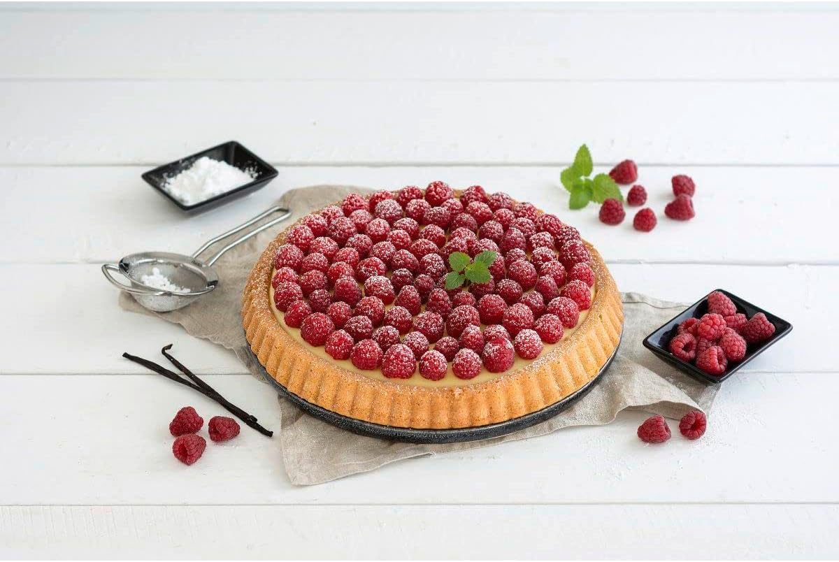 Zenker Pie Pan, Black/Metallic, 11.81"