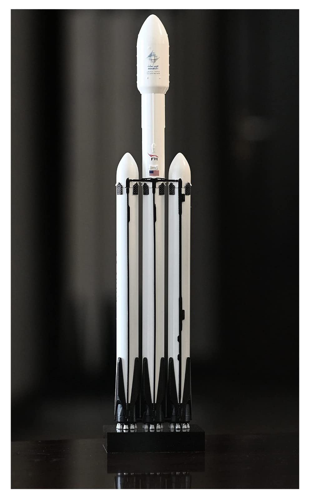 Modello Razzo Falcon Pesante 1:233, Modello Razzo Spaziale Falcon 9, Starship Rocket Modello, Un Regalo Eccellente per Gli Appassionati Aerospaziale
