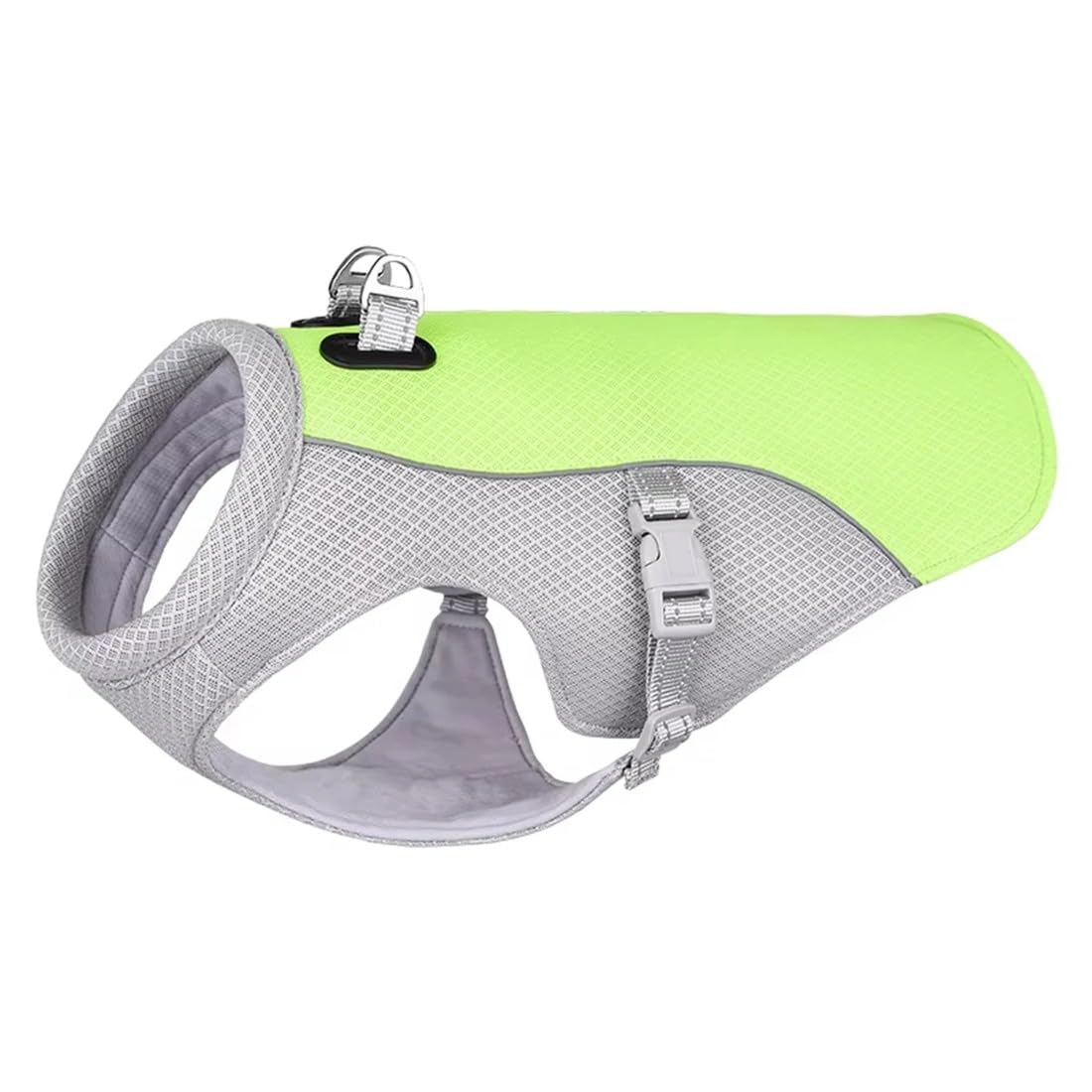 Drupiolaf cooling dog vest，Suitable for all kinds of dogs(Green,2XL (22-33kg))