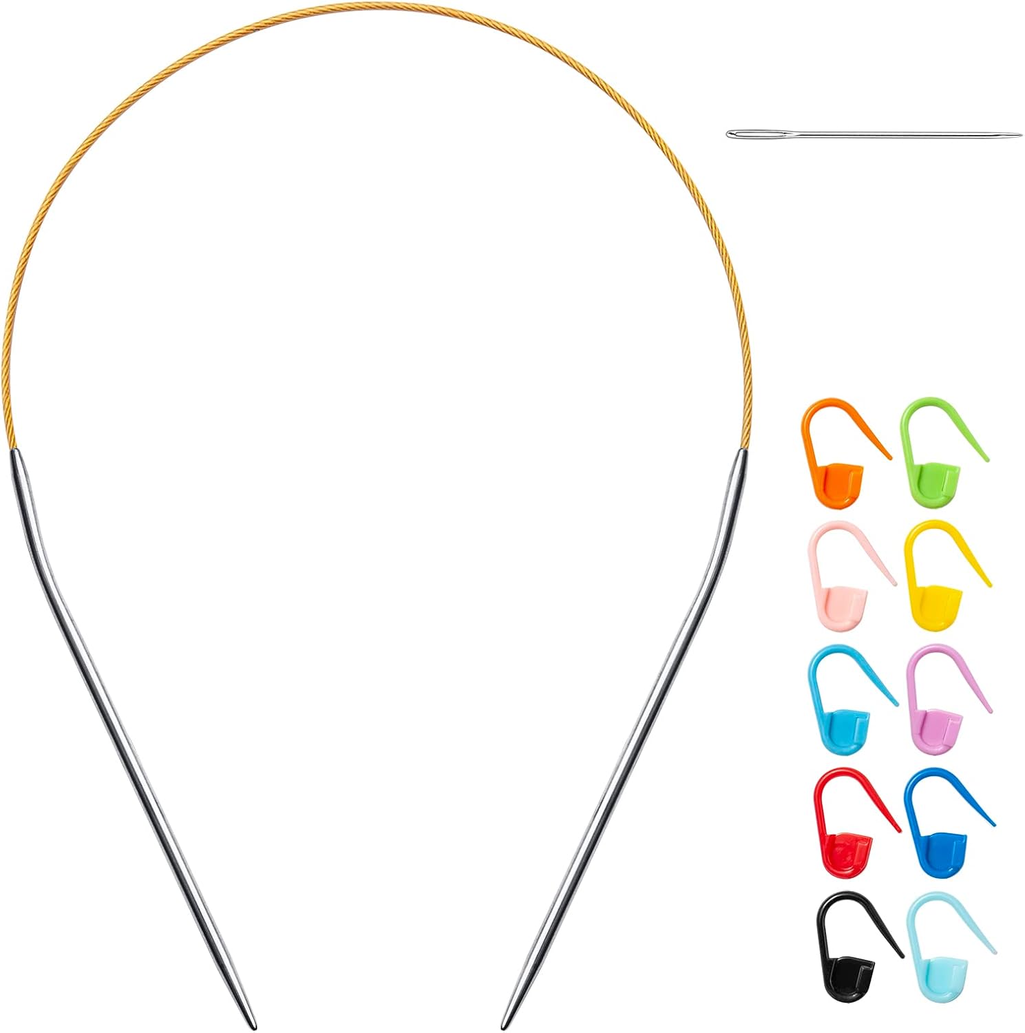 16 inch Stainless Steel Circular Knitting Needles US Size 2.5(3mm