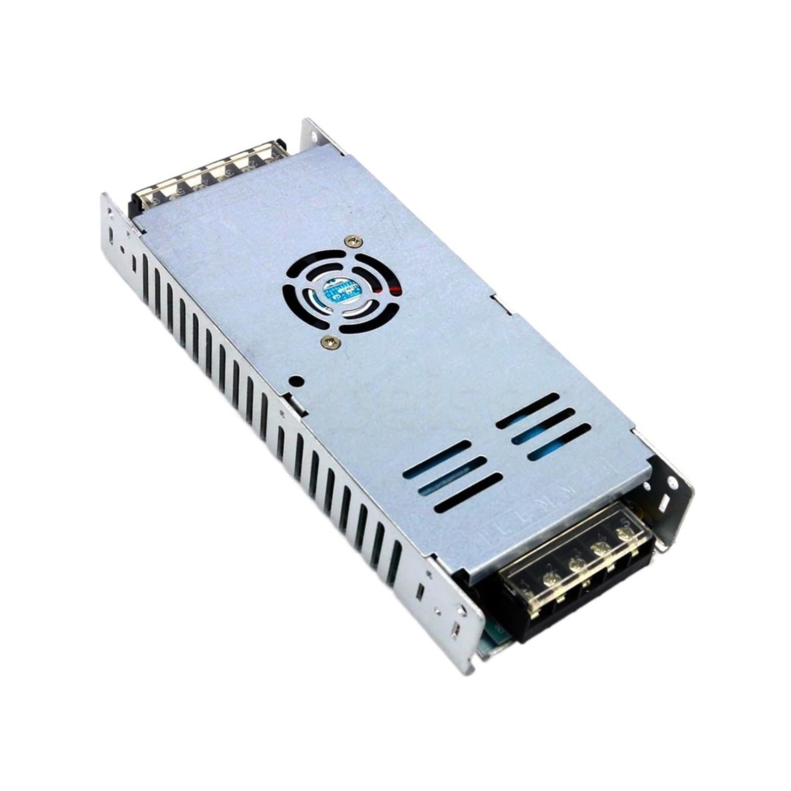 Zasilacz AC na DC 5 V, 60 A, 300 W, wejście 170-250 V, aluminiowa obudowa z wentylatorem do wyświetlaczy LED/OLED/LCD.