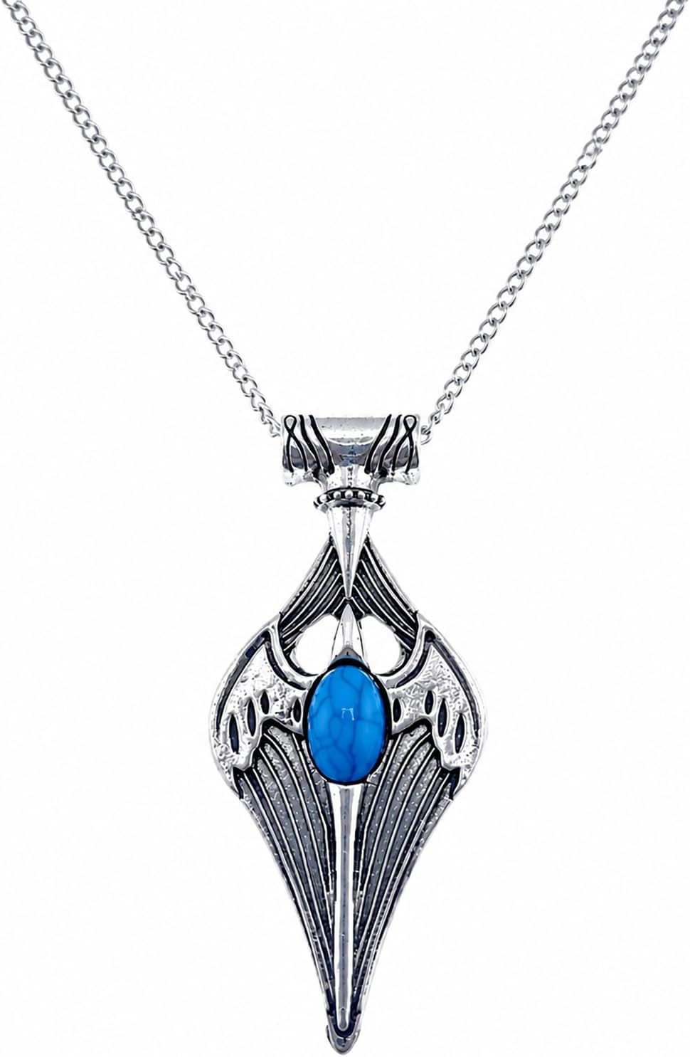 Game Elder S5 Necklace Amulet of Kynareth Mara Collar Pendants Divines Keyring Cosplay - N60