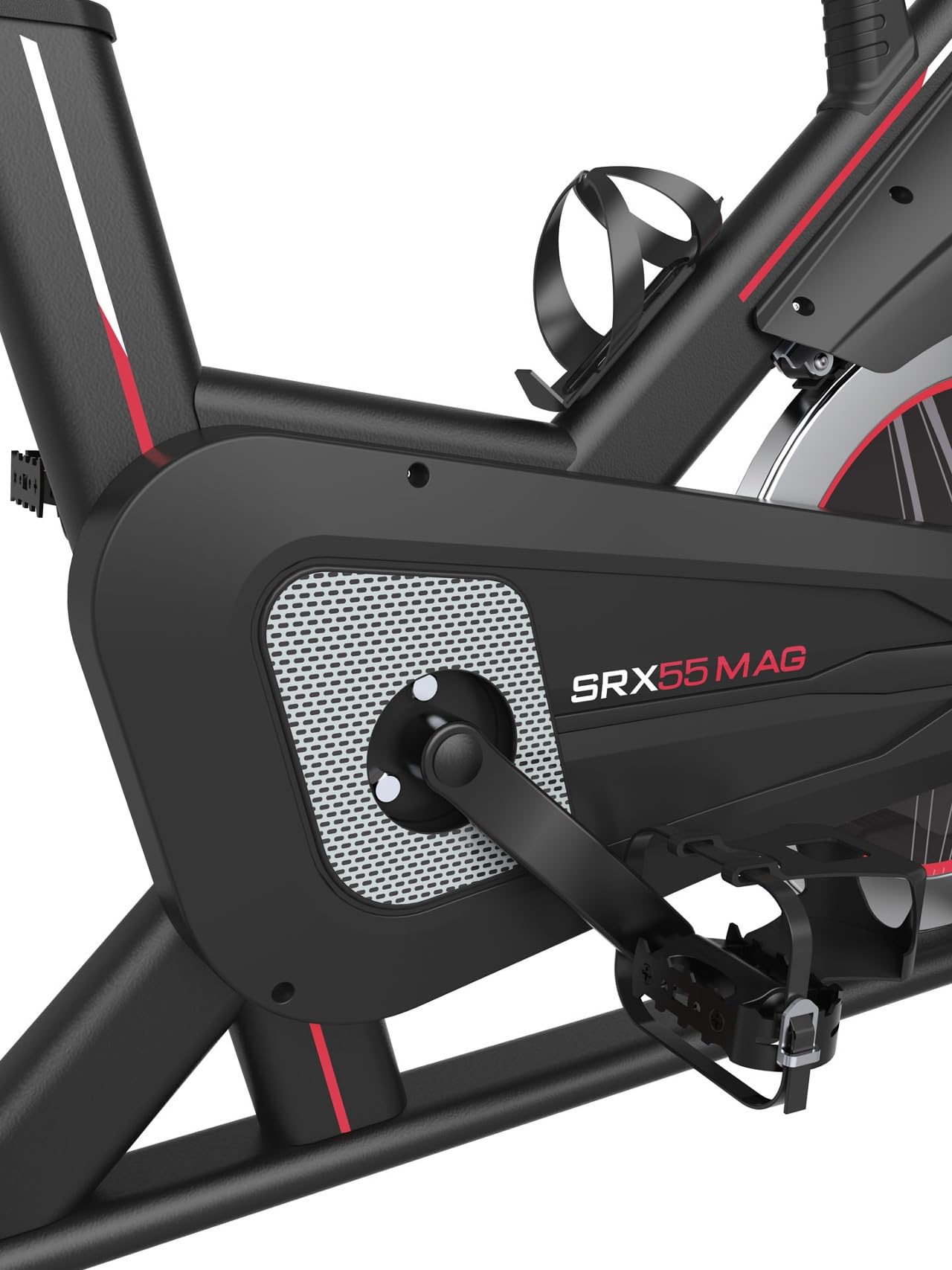 Toorx SRX-55MAG [Indoor Cycle Spinning Bike Magnetica Volano 20kg Spin Bike Fitness] Cyclette Spinning con Resistenza Magnetica Computer LCD Cardio Sella Manubrio Regolabili Home Gym Palestra
