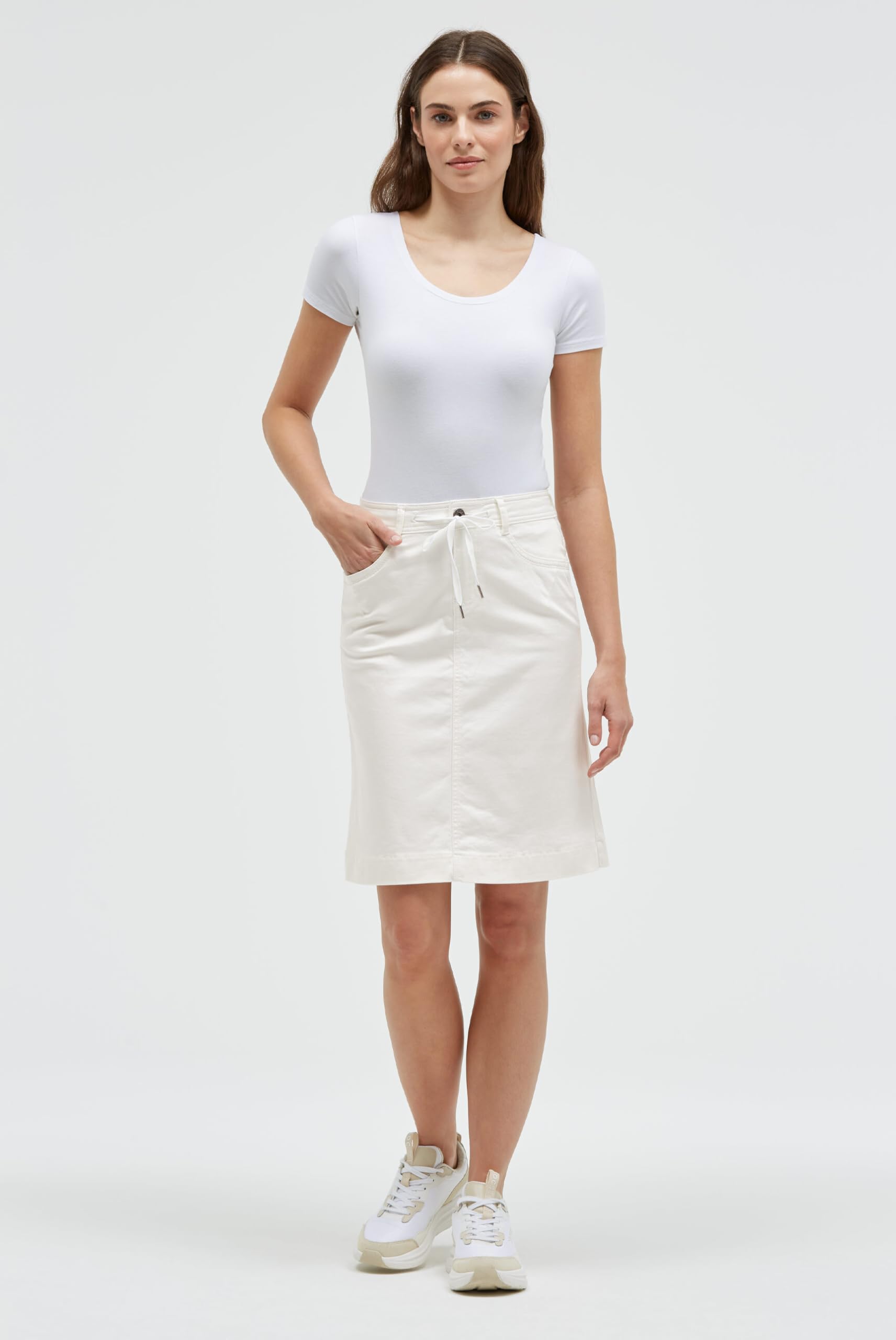 SOCCX Damen Jeansrock NI:NO