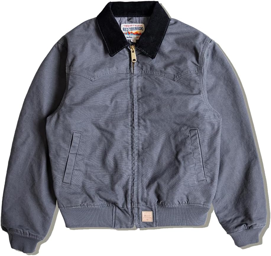 Red Tornado Turn-Down Collar Duck Jacket