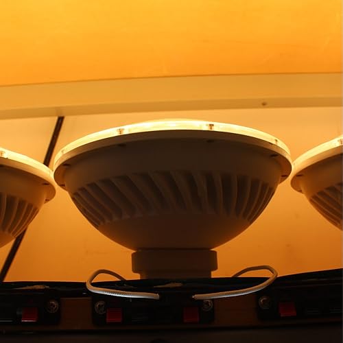 Miniatura 8 de BAOMING Bombilla LED Par56 regulable de 28 W, blanco cálido suave (2700  3000 K) base GX16D de 120 V, luz de inundación ancha de 120, luz halógena