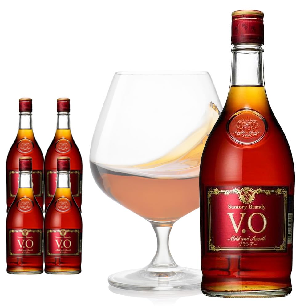 Amazon.co.jp: サントリー ブランデー V.O 640ml×4本 | ギフト
