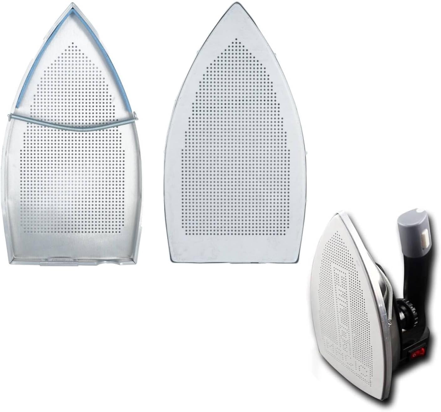 Gsycle 2Pcs Nonstick Protective Iron Sole Plate, Ironing Accessories