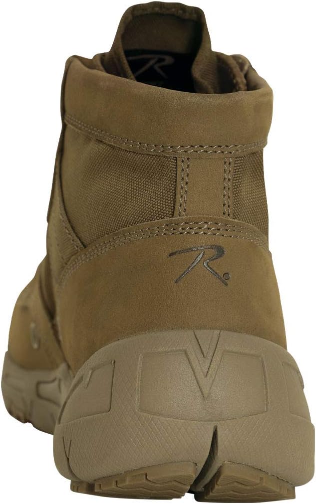 Rothco V-Max Lightweight Tactical Boot - AR 670-1 Coyote Brown - 6 Inch, 10 - Image 2