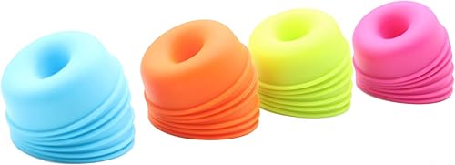 Miniatura 3 de Megrocle 24 moldes de silicona para donas para hornear, moldes de silicona antiadherentes reutilizables aptos para horno, microondas y lavavajillas,