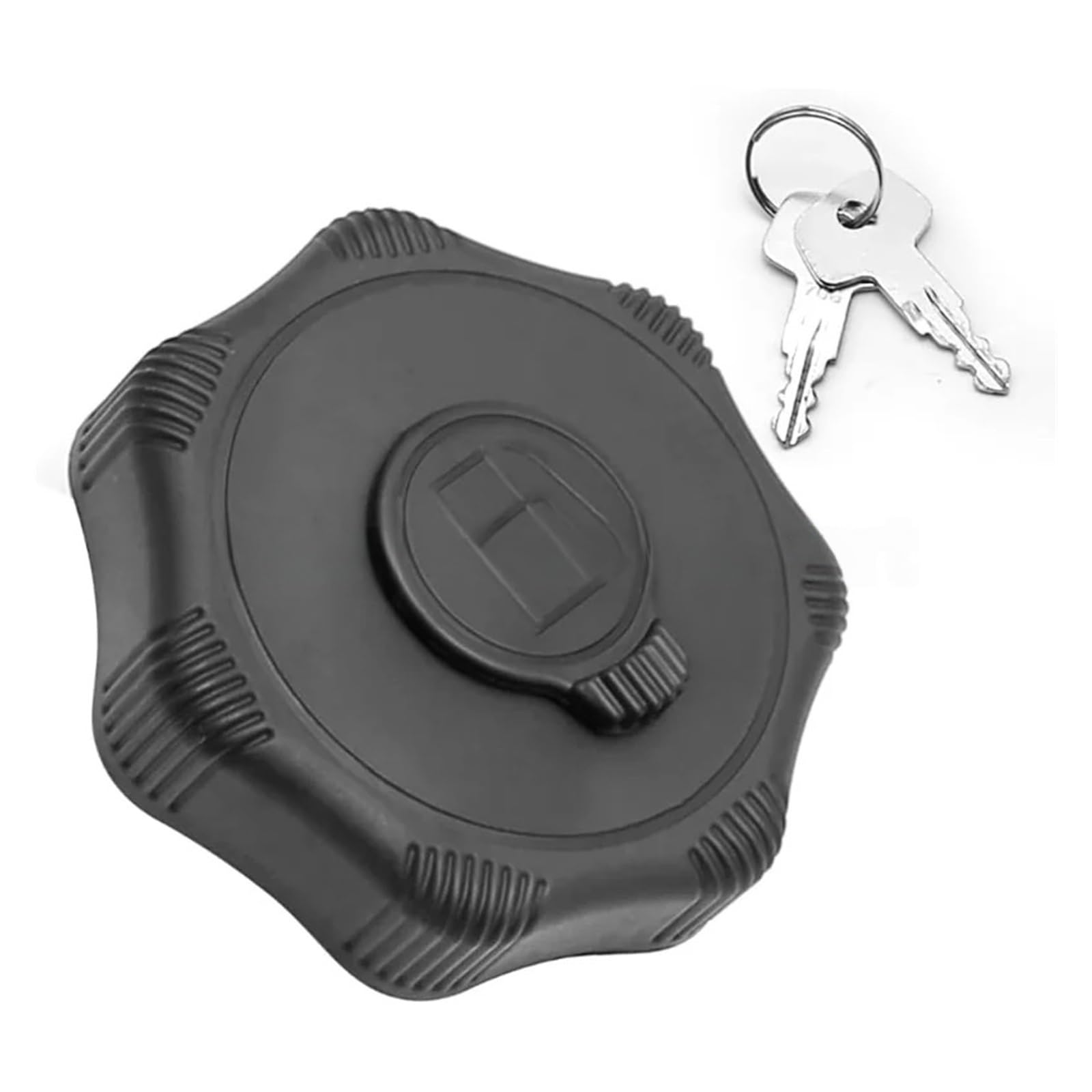 Tapón Depósito Combustible Tapa del tanque combustible con 2 llaves repuesto R5511-51120 para excavadoras Kubota serie K/KX cargadoras orugas SVL ruedas R630