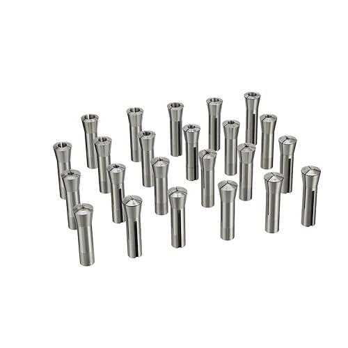 Miniatura 18 de HHIP 3900-0010 Juego de pinzas R8 de 7 piezas, 1/8-3/4" x 8ths Plus 3/16