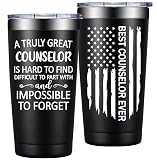 DOEARTE Counselor Appreciation Gifts for Men Women - School Counselors Gifts - Christmas Gift for Counselor - 20oz School Counselors Tumbler