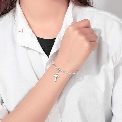 Miniatura 4 de Dijes de plata de ley 925 para pulsera y collar Pandora, regalos de joyería para mujeres