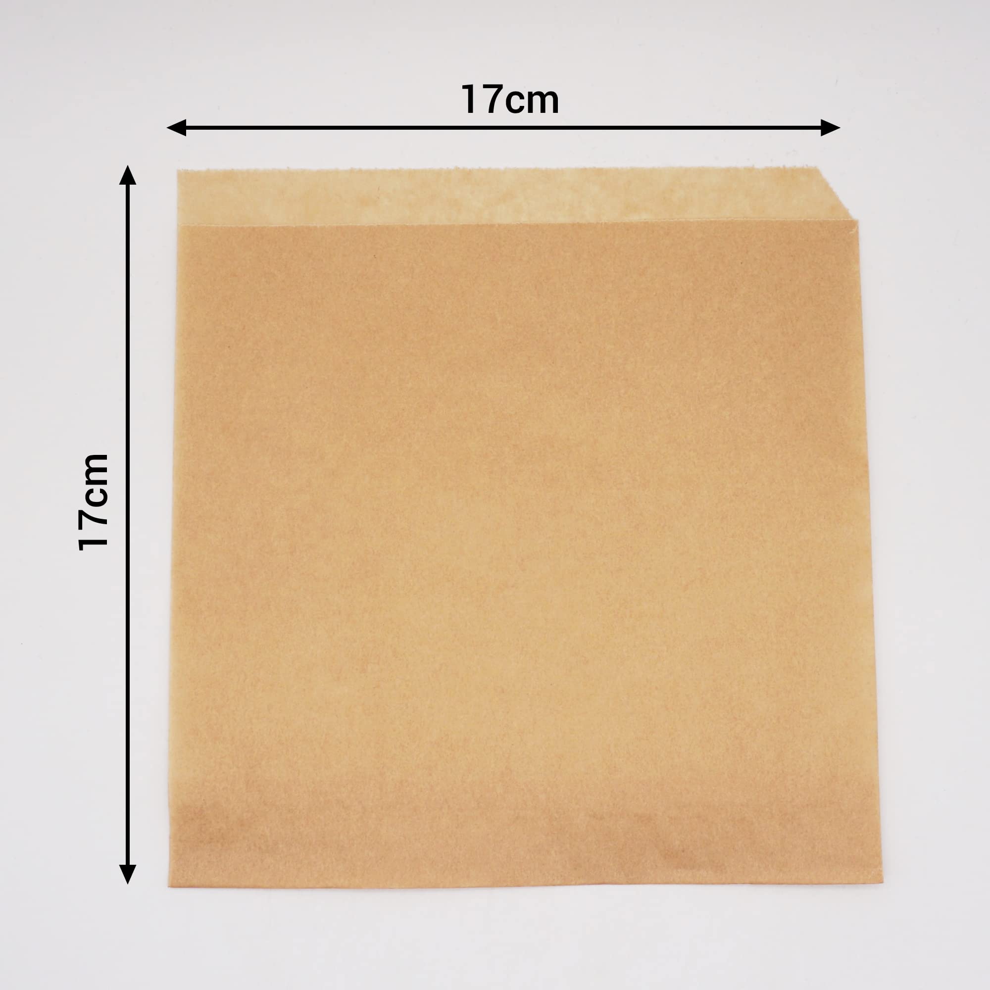 Lot De 250 Sacs En Papier Alimentaire 17 X 17 Cm – Design Vert Et Noir, Résistant à La Graisse, Pour Burgers, Frites, Sandwiches