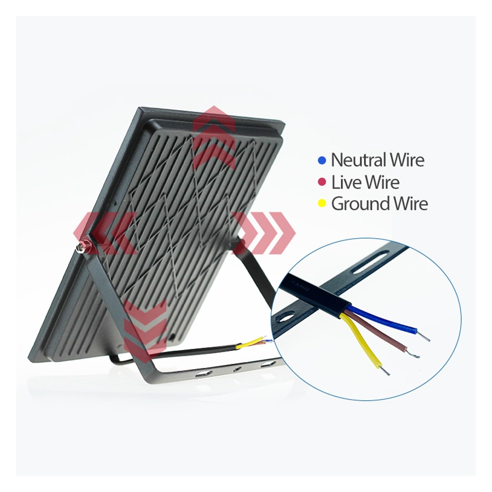 Foco LED para exterior, 2 Uds Luz De Inundación LED 50W 100W 150W Alto Brillo IP66 Iluminación For Exteriores Impermeable Foco LED Reflectores De Pared para puertas de garaje y jardín(Cold White,150w)