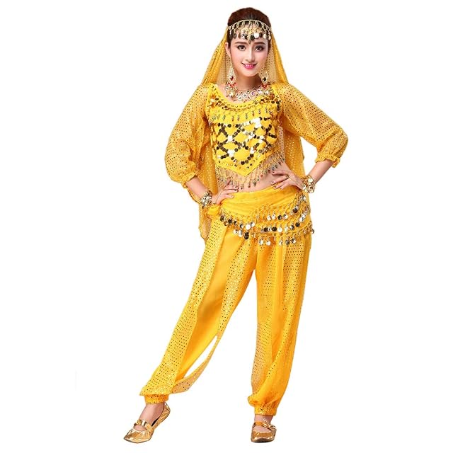 keepmore Danza del Vientre Outfits para Mujer