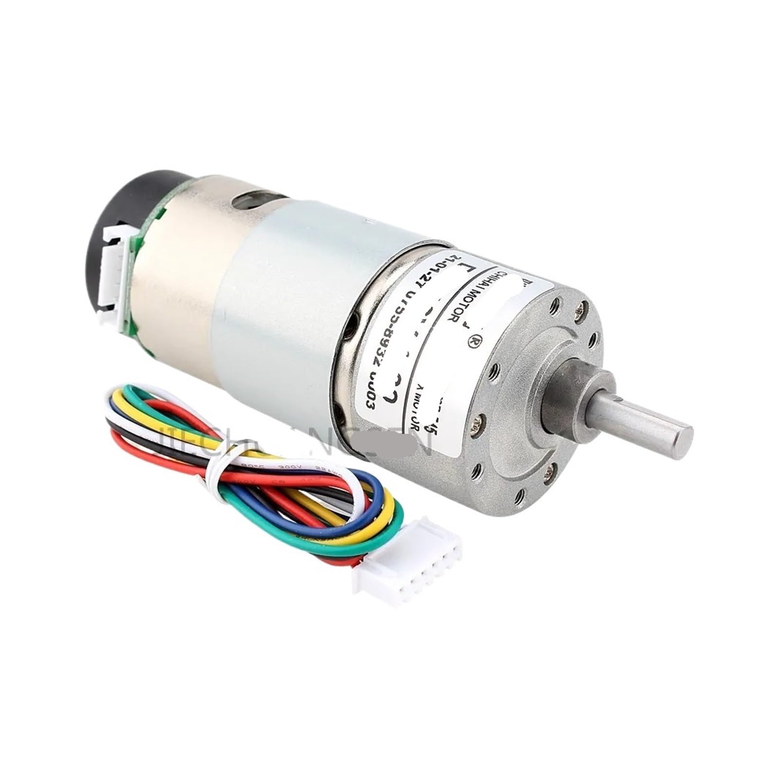 Moteur DC 12V 37GB545 avec encodeur de vitesse 11PPR et rapport 1:6.3