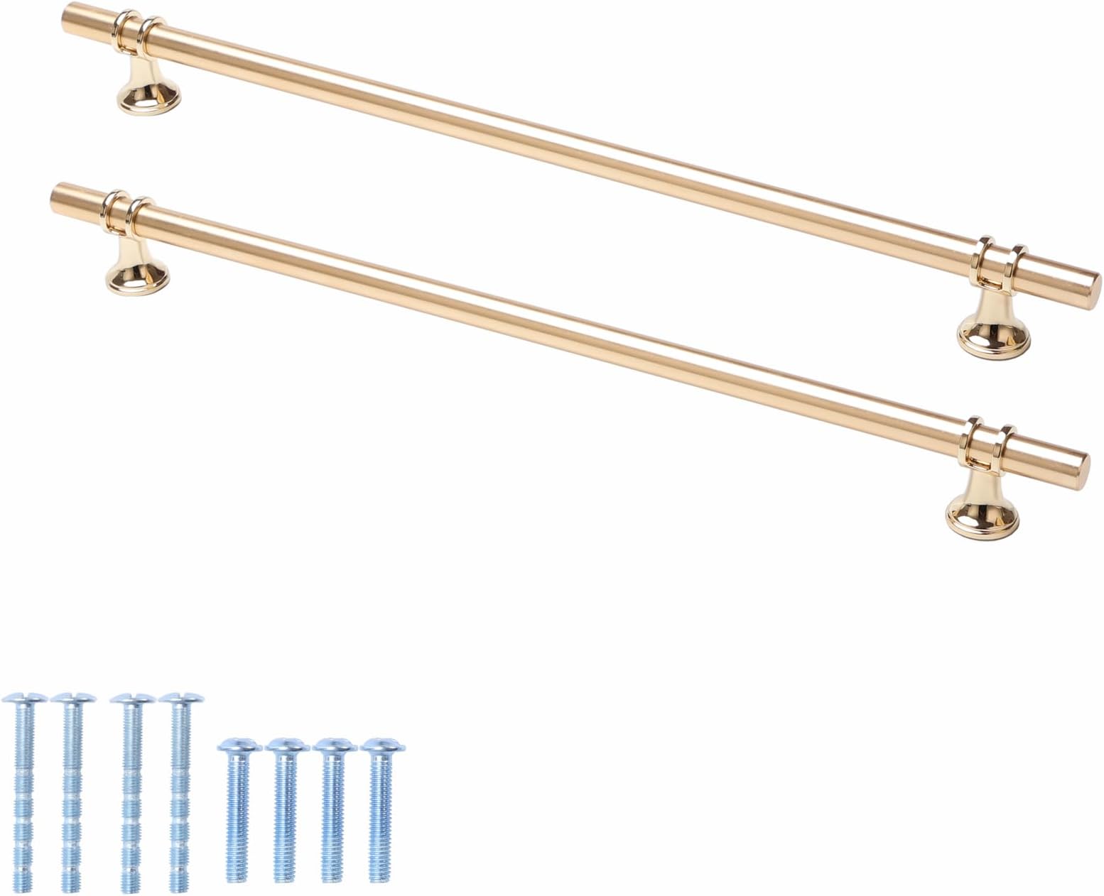 Kvosit 10pack Champagne Gold Cabinet Handles Long Cabinet Pulls 12 ...