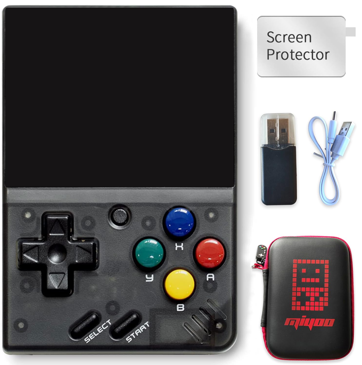 Miyoo Mini V4 Retro Game Console,Portable Handheld Video Game