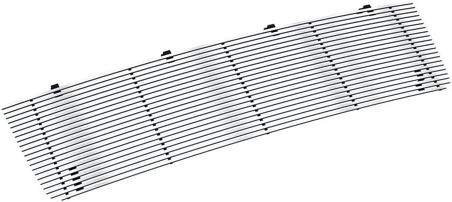 APS Compatible with Ford Bronco F-150 F-250 F-350 1992-1996 Main Upper Stainless Steel Chrome Polished 8x6 High Density Billet Front Grill Grille Insert S18-M70058F
