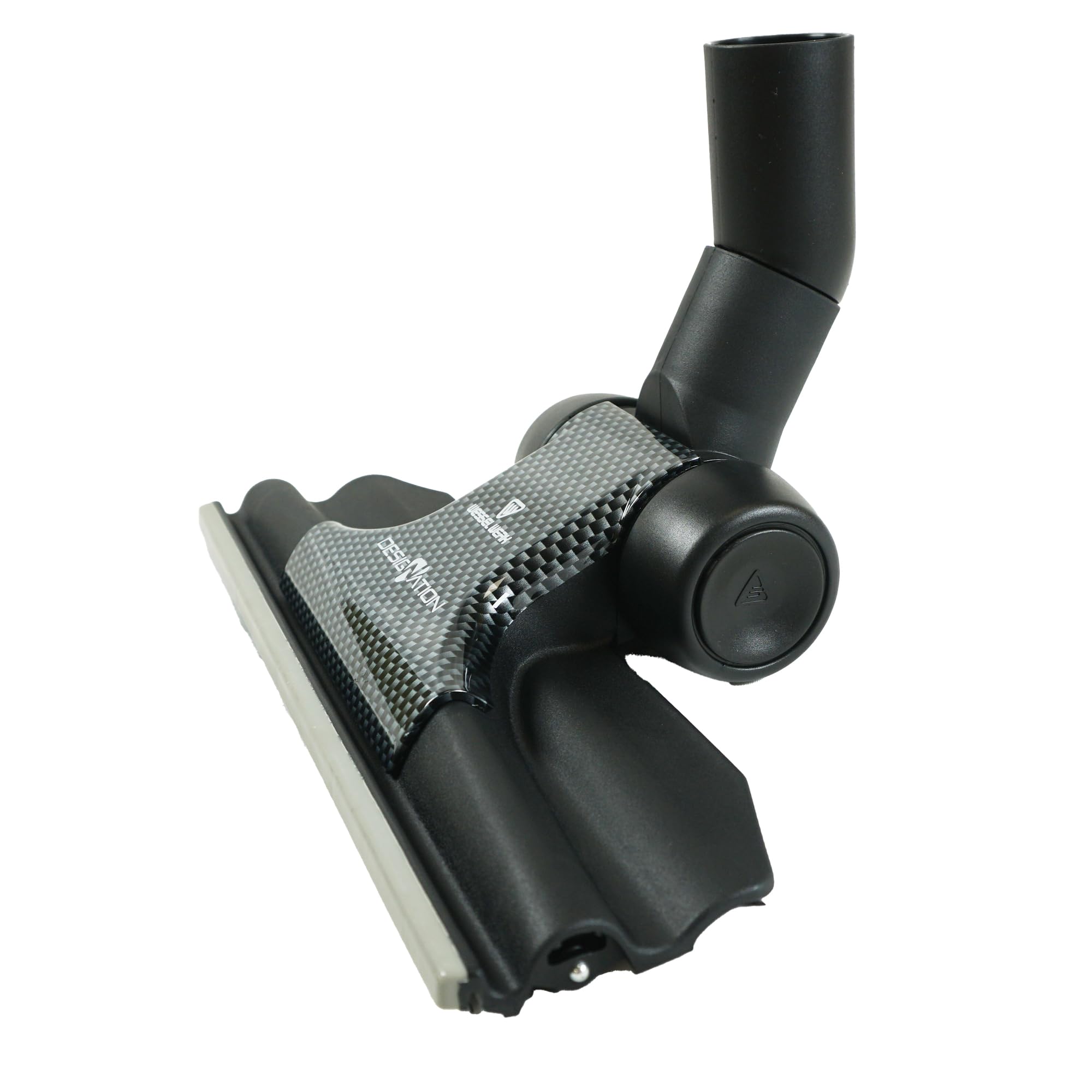 Cepillo combinado plano universal RD285 (Wessel Werk) – 4 ruedas – para aspiradoras de tubos de diámetro 32 a 38 mm – Ancho: 28,5 cm – Compatible con Karcher, Rowenta, Miele...