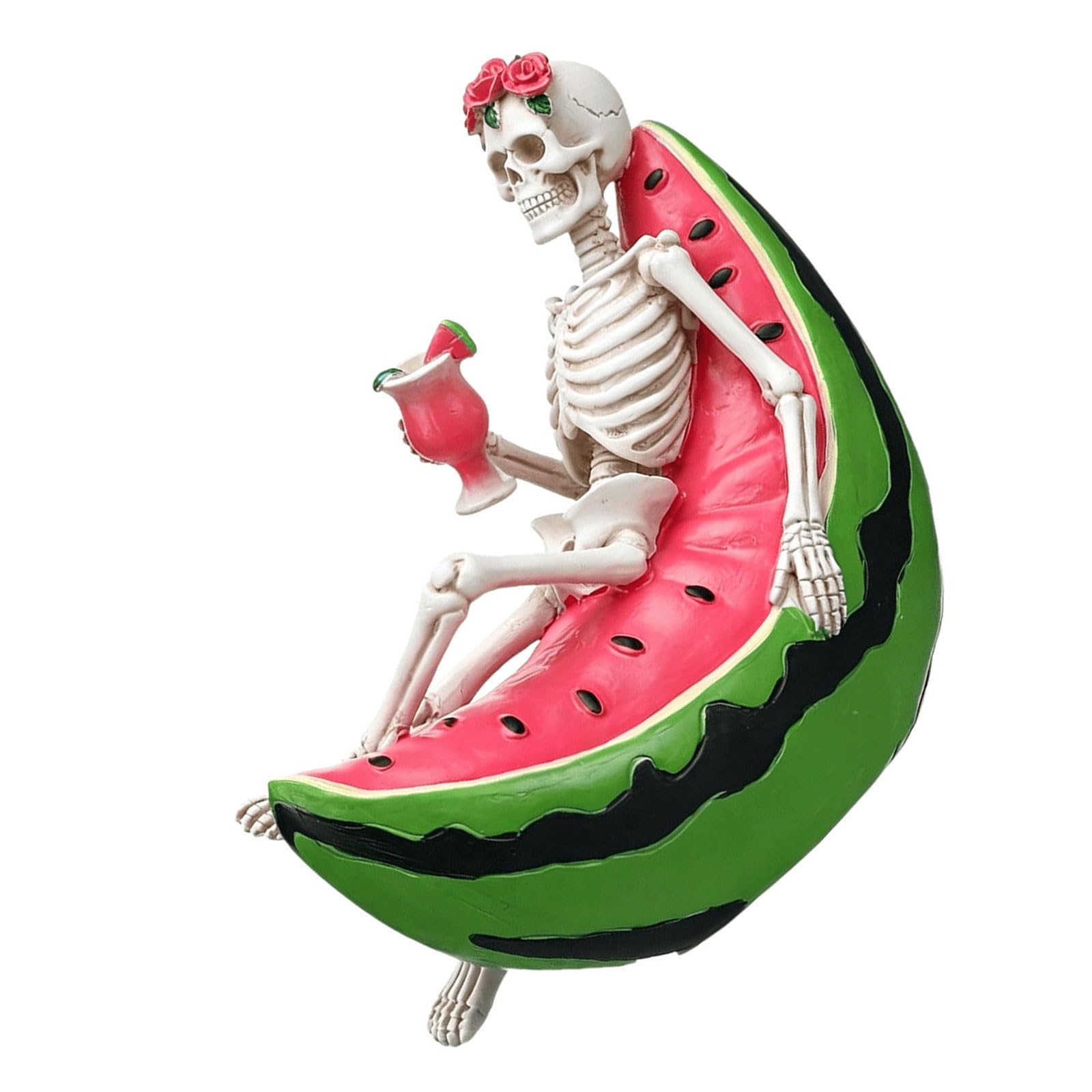 Chaise pastèque crâne idéale pour votre décoration d'Halloween et vos soirées à thème