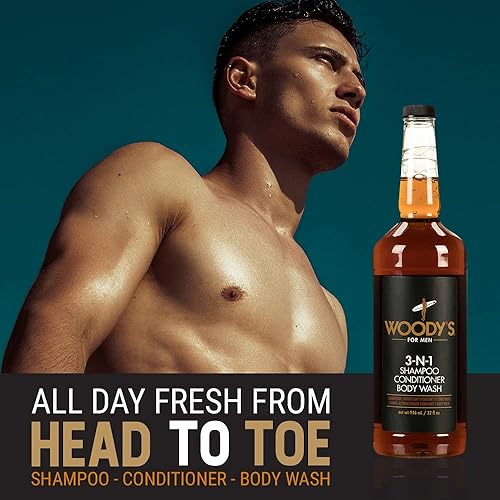 Miniatura 3 de Champú acondicionador corporal 3 en 1 de Woodys  338 oz