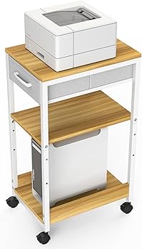 Amazon | PCラック ワゴン Housolution サイドデスク サイドテーブル Amazon | PCラック ワゴン Housolution サイドデスク サイドテーブル