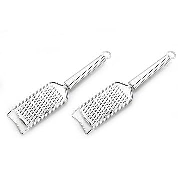 Stainless Steel Cheese Grater, Set of 2, Multicolour