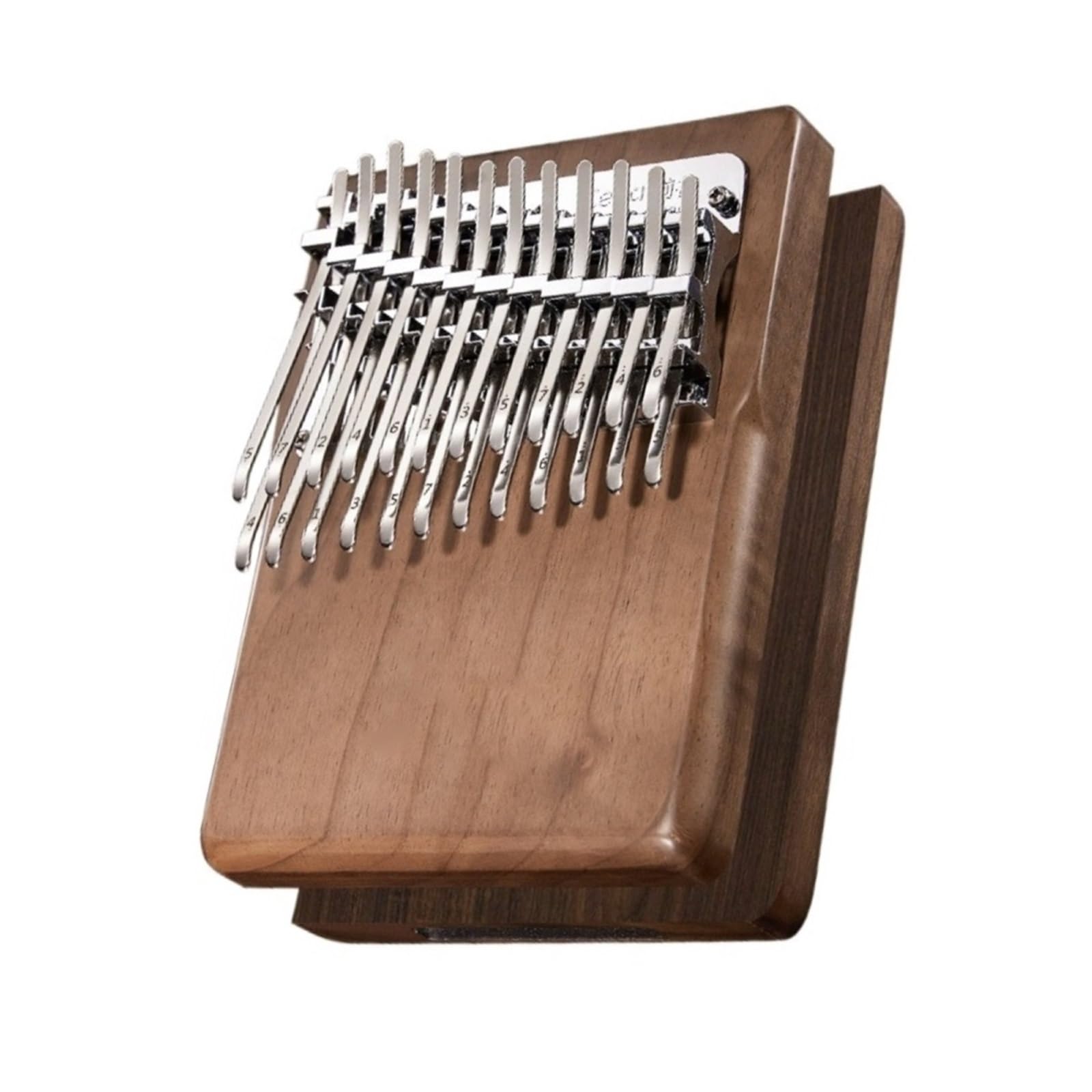 24 nutowa Gitara Kalimba Z Podwójną Warstwą Wzmacniacza Kciukowego Dla Początkujących Kalimba