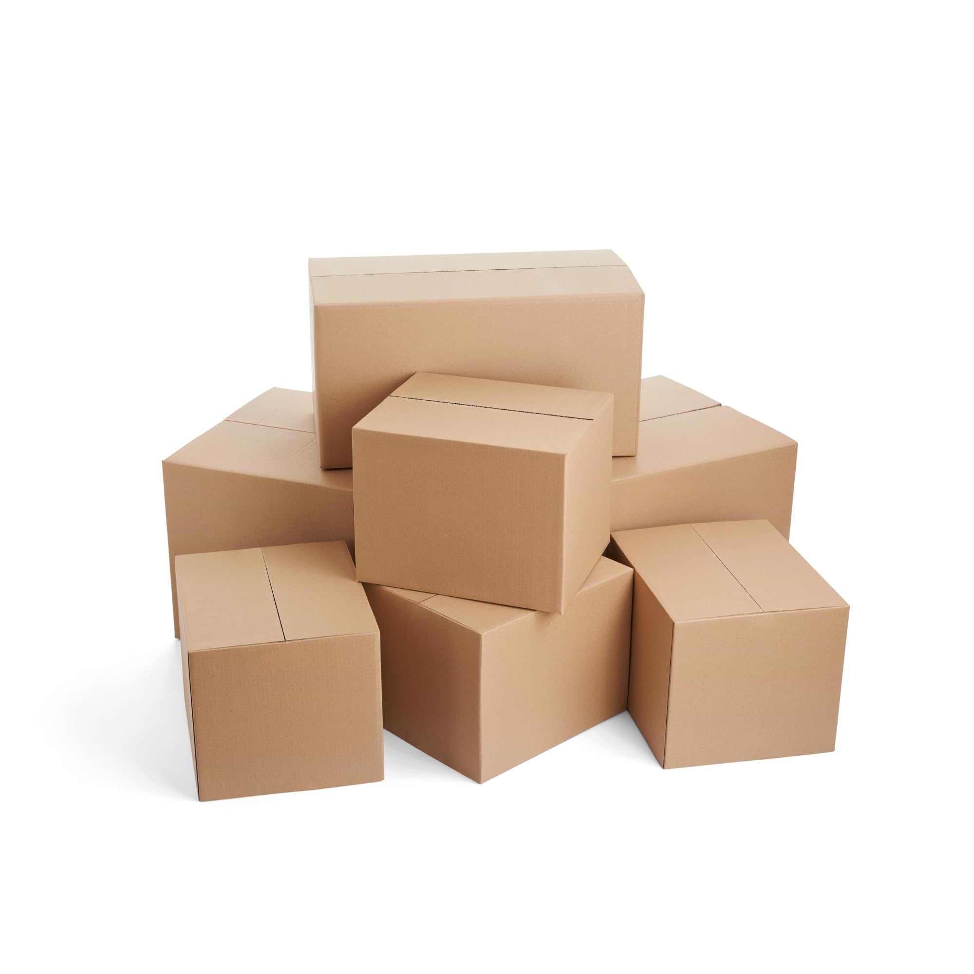 SelfHold Extra Large Double Wall Cardboard Boxes for Removals/Moving House/Shipping/Storage (Pack of 5) (24x24x24" | 61x61x61cm)