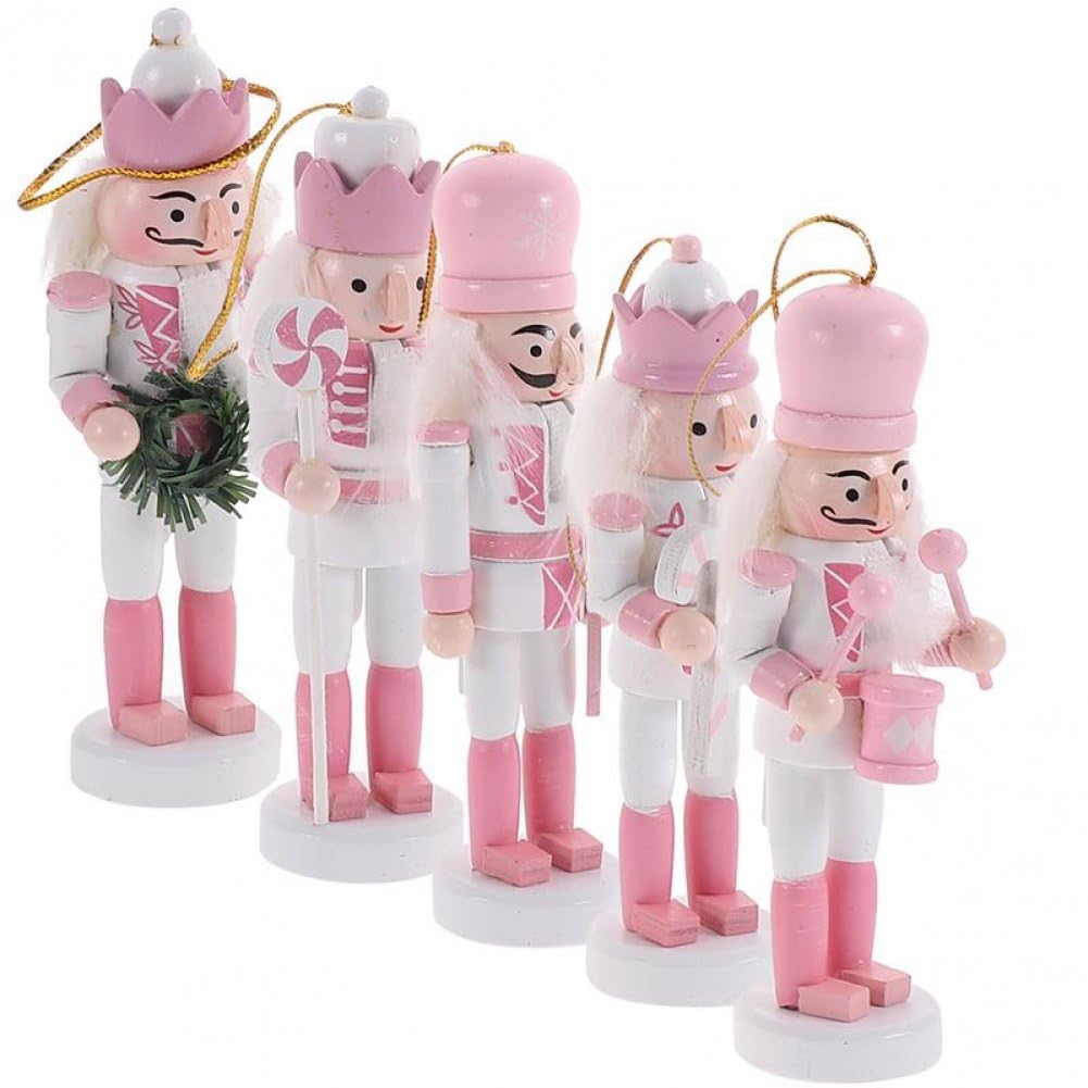 Casse-Noisette Rose pour Sapin de Noël : Décoration Tendance en Famille